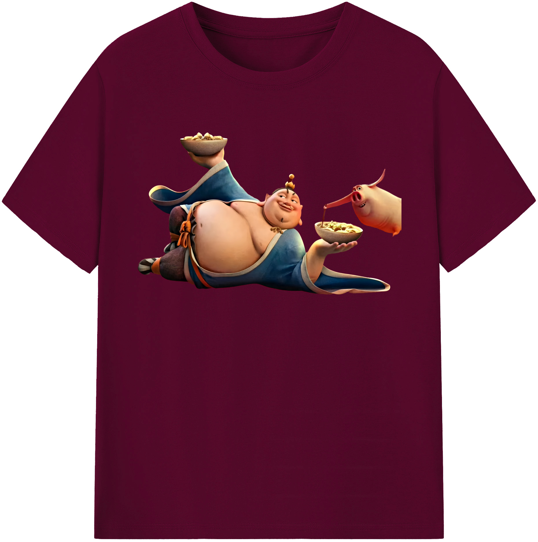 （画像用） Ne Zha 2 ナタ 魔童の大暴れ レディースカジュアルプリントTシャツ（綿100％）